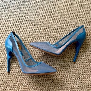 NOUR JENSEN MESH HEELS